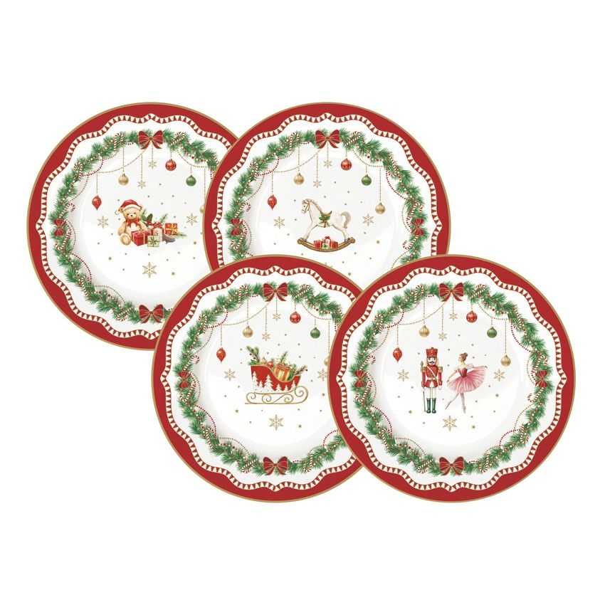 Набор тарелок десертных Easy Life, Микс 19 см | Фото 1