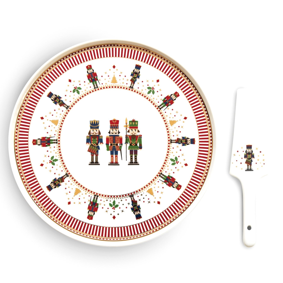 Блюдо для торта Easy Life, Щелкунчик 32 см | Фото 1