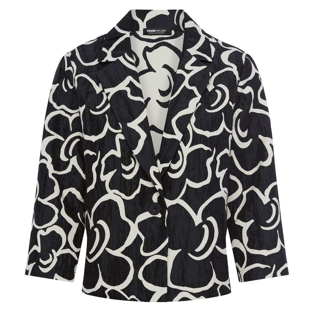 Женский жакет с принтом Frank Walder | Фото 1