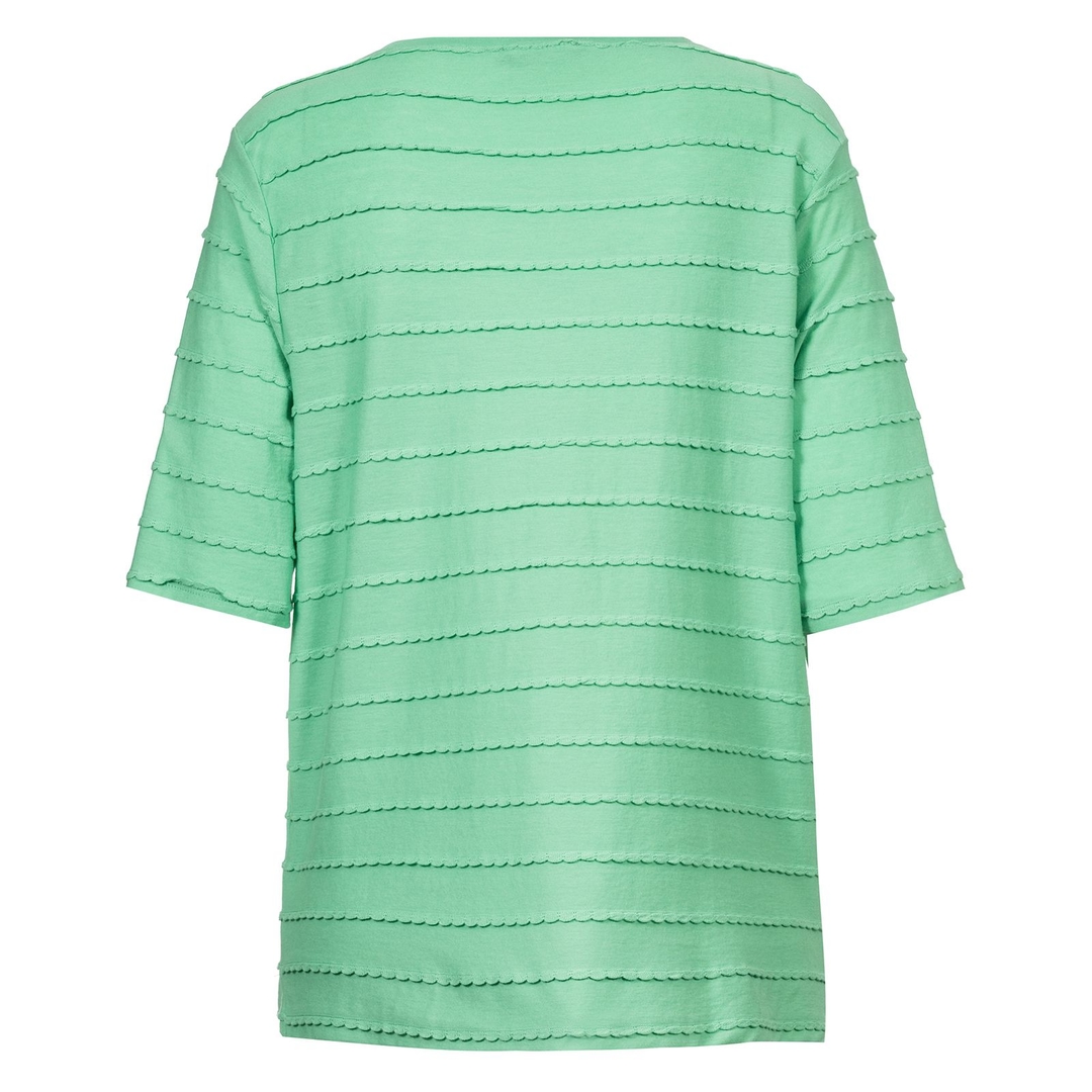 Женская футболка из хлопка с модалом Frank Walder | Фото 2