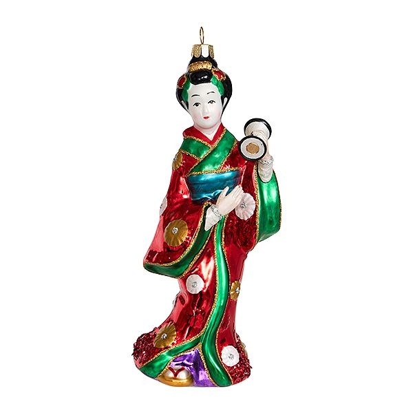 Ёлочная игрушка Гейша в кимоно Holiday Classics | Фото 1