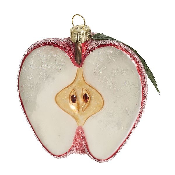 Ёлочная игрушка Половинка яблока Holiday Classics | Фото 1