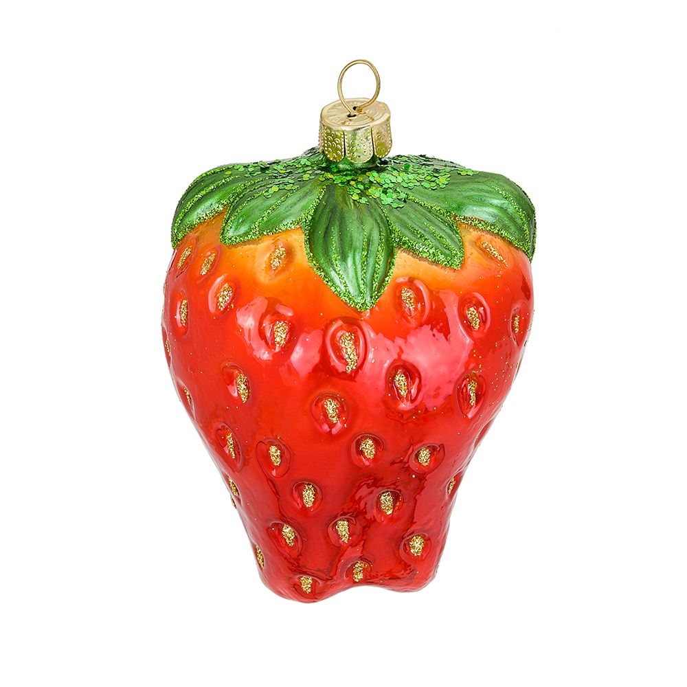 Ёлочная игрушка Клубника Holiday Classics | Фото 1