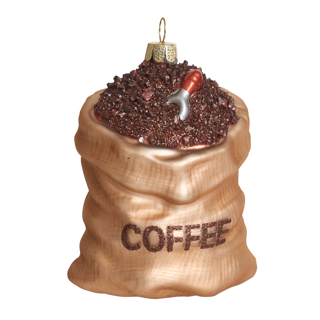 Ёлочная игрушка Мешок с зернами кофе Holiday Classics | Фото 1