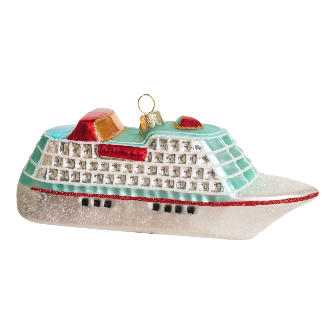 Ёлочная игрушка Круизный лайнер Holiday Classics | Фото 1