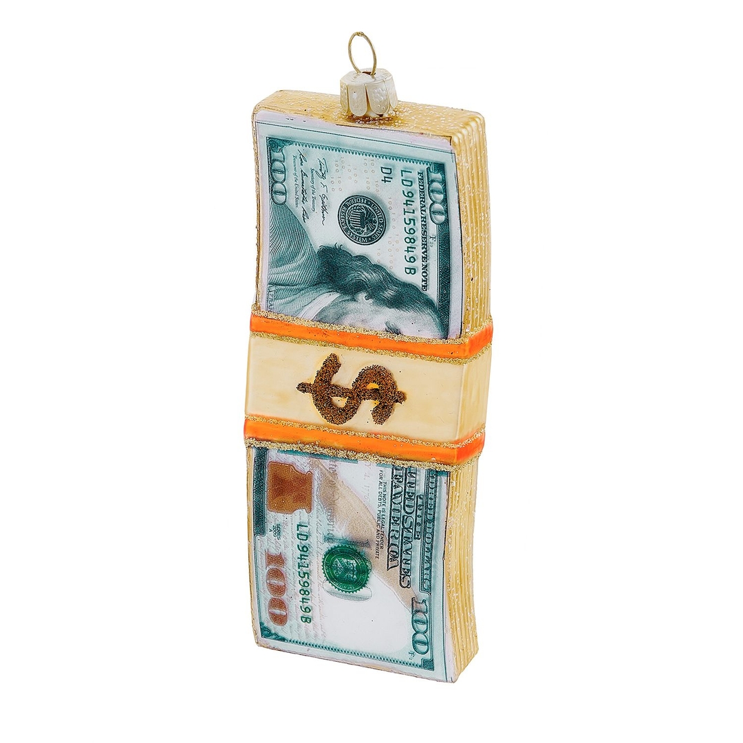 Ёлочная игрушка Пачка долларов Holiday Classics | Фото 1