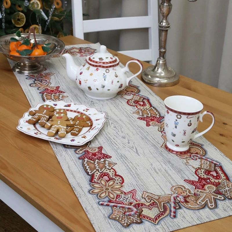 Салфетки, дорожка Имбирное печенье | Фото 1