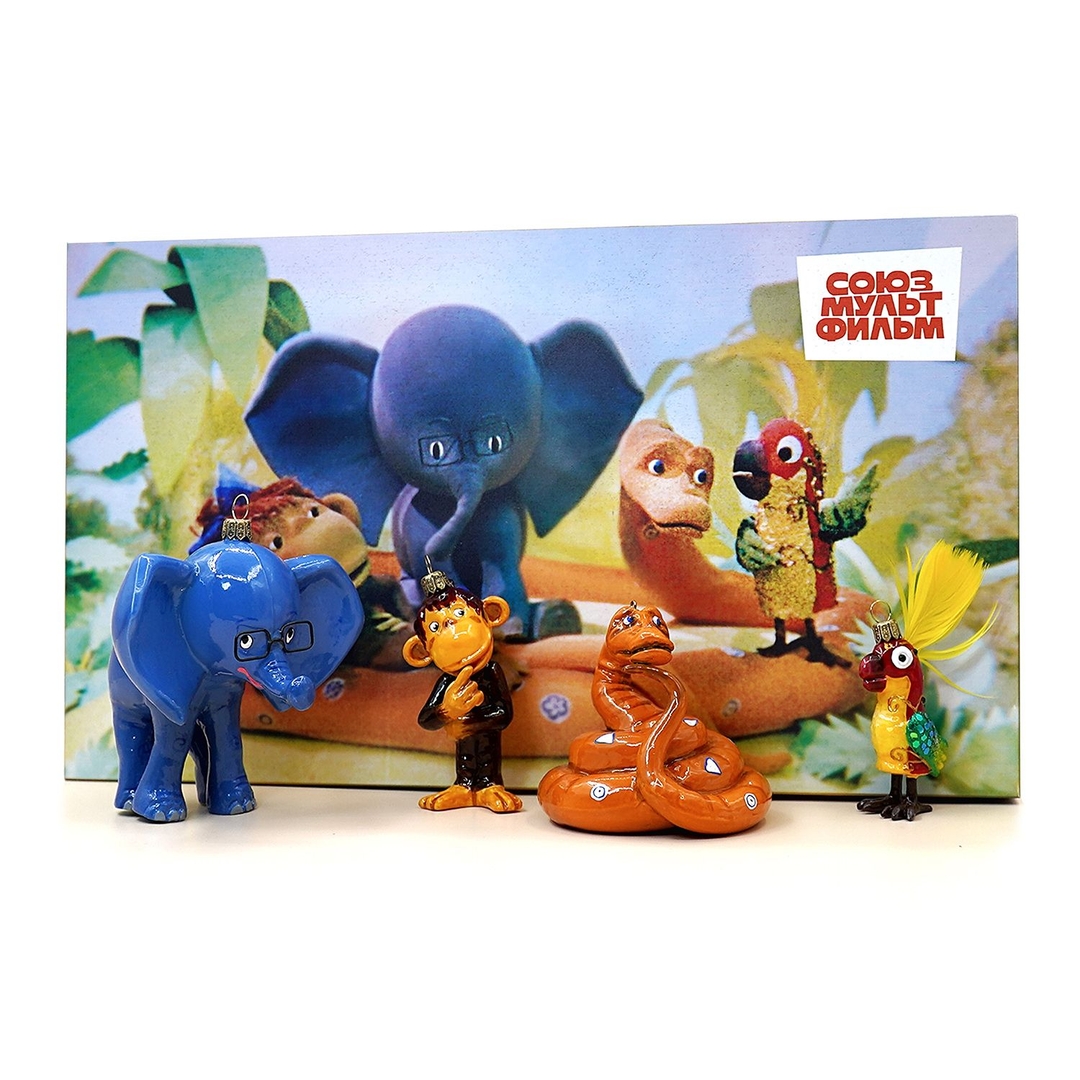 Набор ёлочных игрушек 38 попугаев Atlas Art | Фото 1