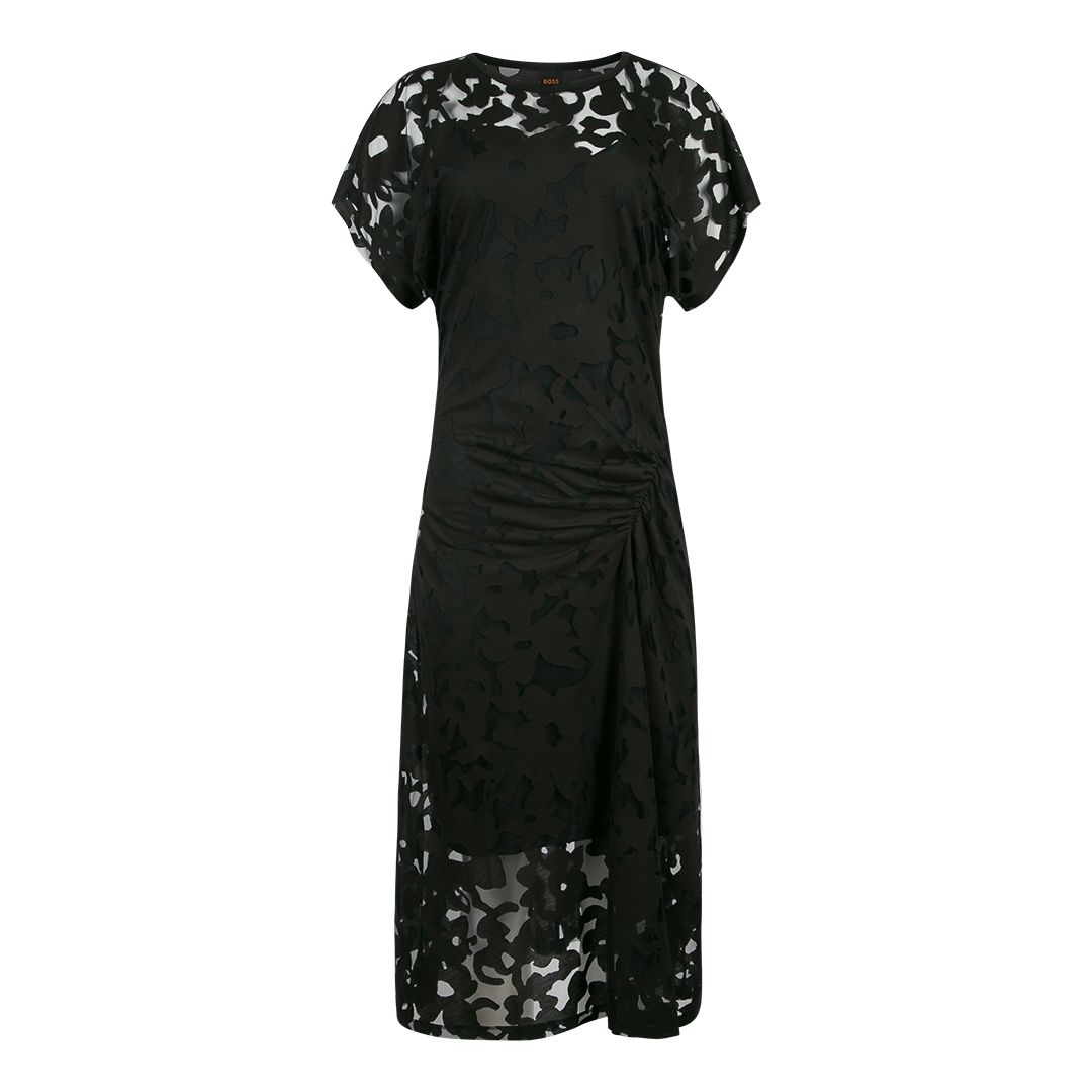 Двухслойное платье BOSS  | Фото 1