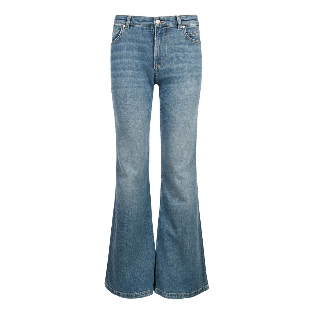 Женские джинсы с потертостями BOSS | Фото 1