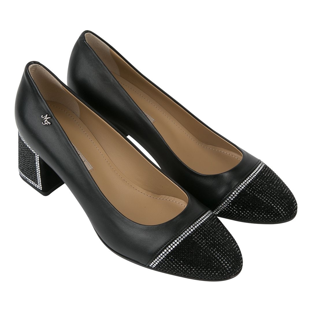 Женские  туфли на устойчивом каблуке Marino Fabiani     | Фото 2