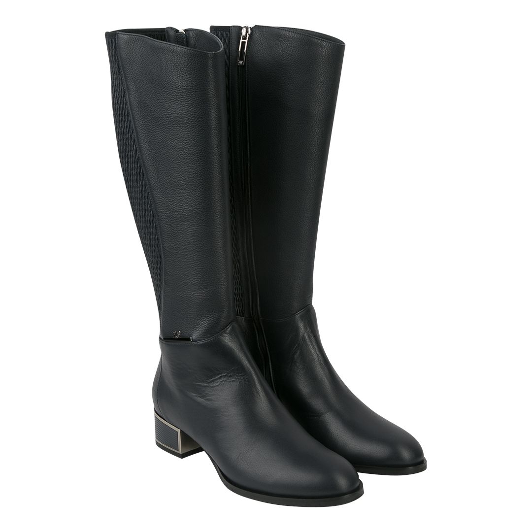 Женские высокие сапоги на низком каблуке Marino Fabiani     | Фото 2