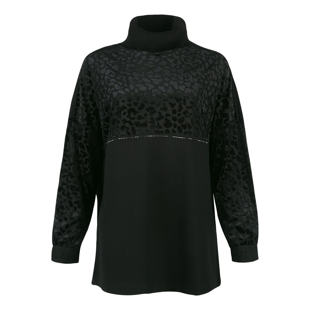 Женская толстовка с анималистичным принтом Elisa Fanti | Фото 1