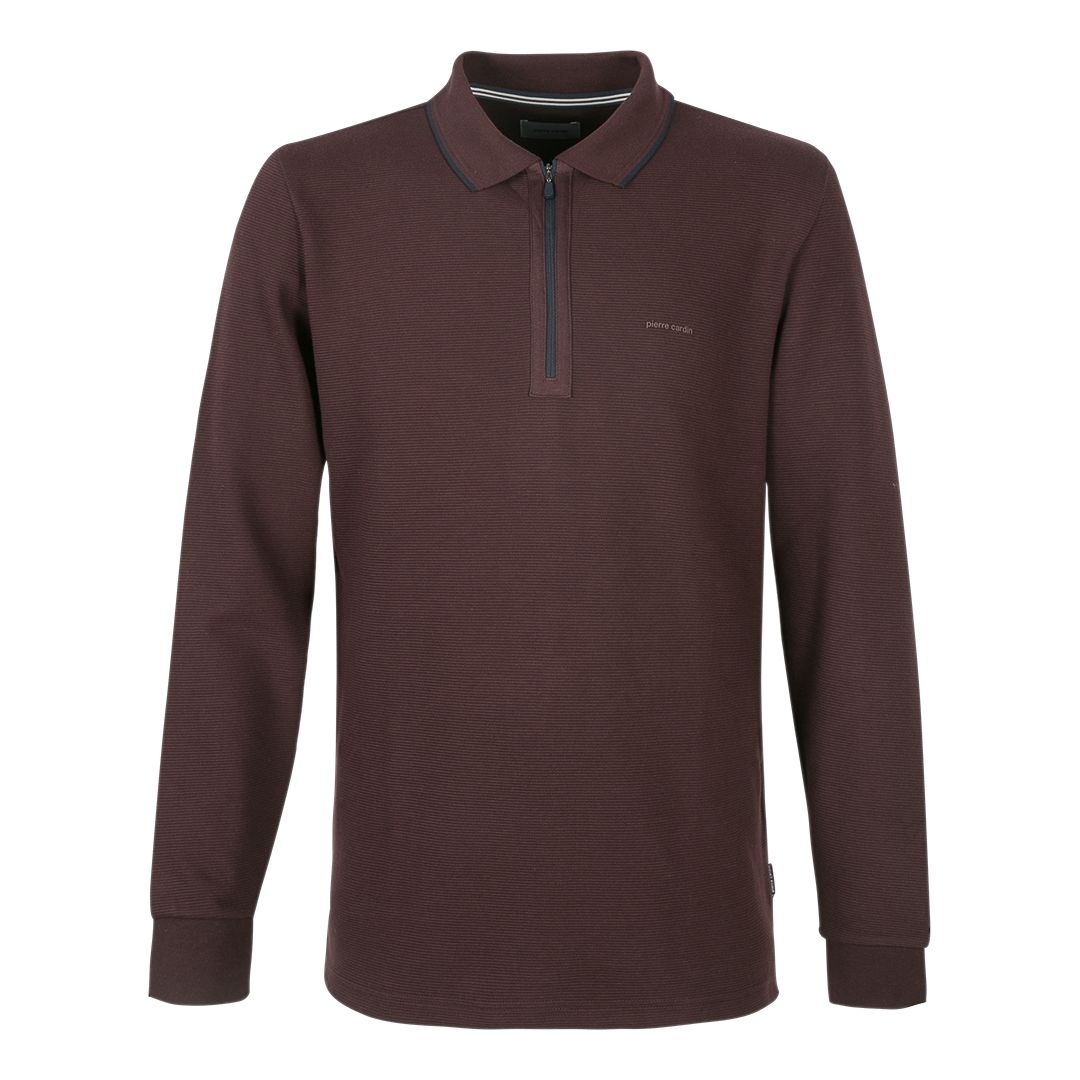 Мужской джемпер-поло из хлопка Pierre Cardin | Фото 1