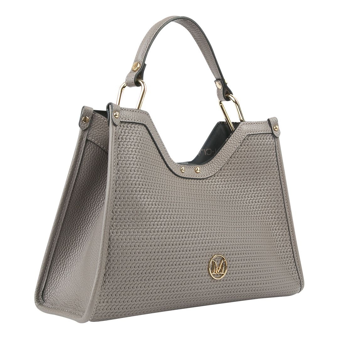 Женская серая сумка Mot Cle | Фото 2