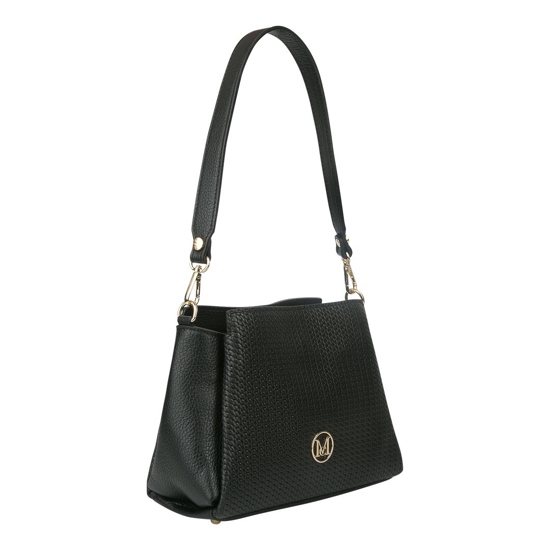 Женская черная сумка Mot Cle | Фото 2
