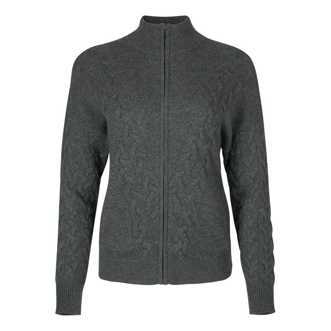 Женский кашемировый кардиган на молнии MIR CASHMERE | Фото 1