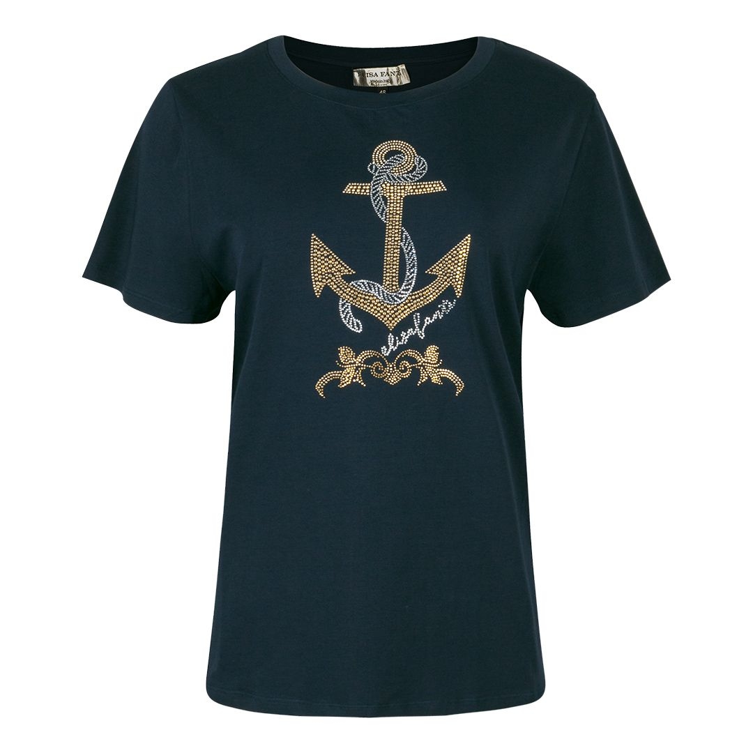 Женская футболка из хлопка Elisa Fanti | Фото 1