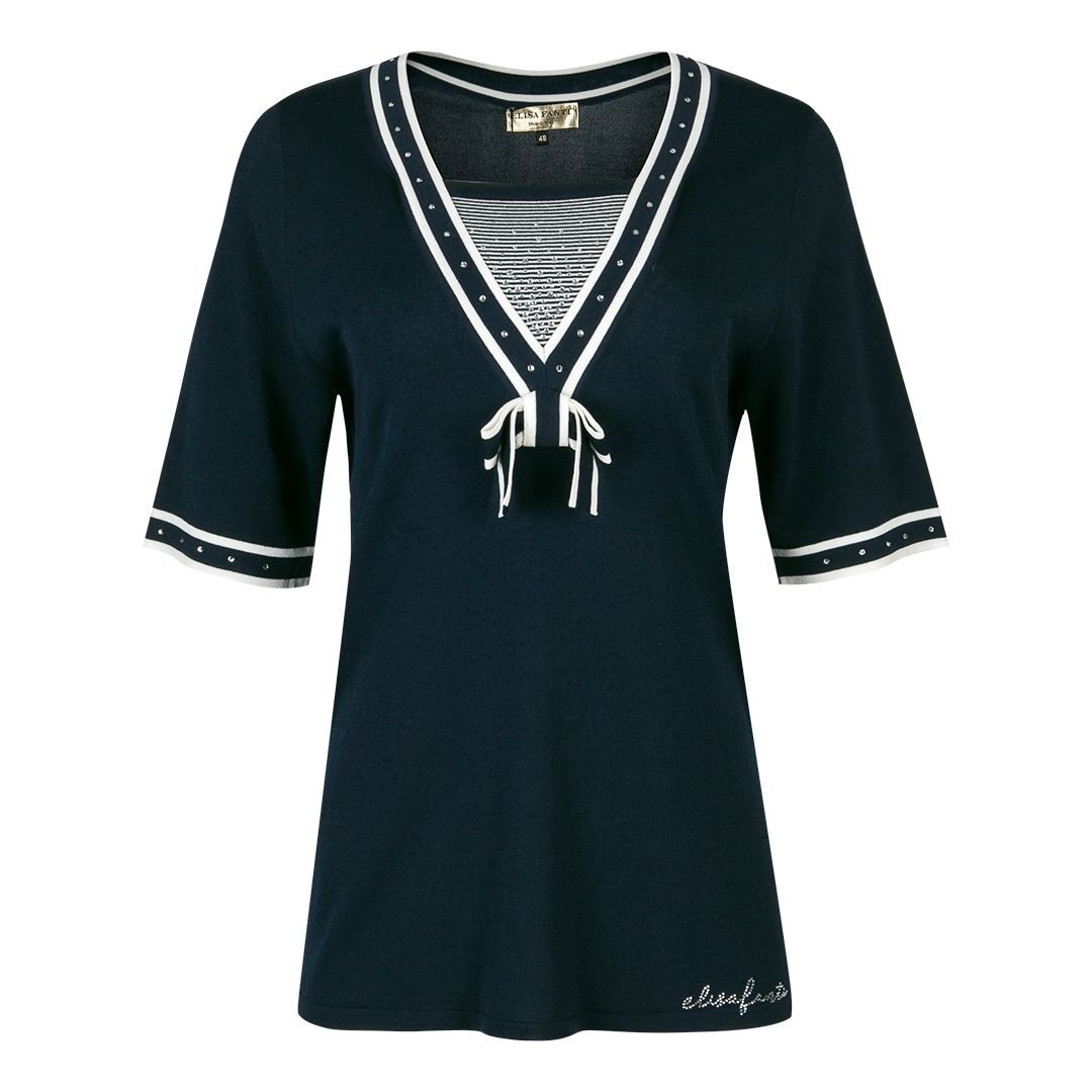 Женский джемпер с коротким рукавом Elisa Fanti | Фото 1