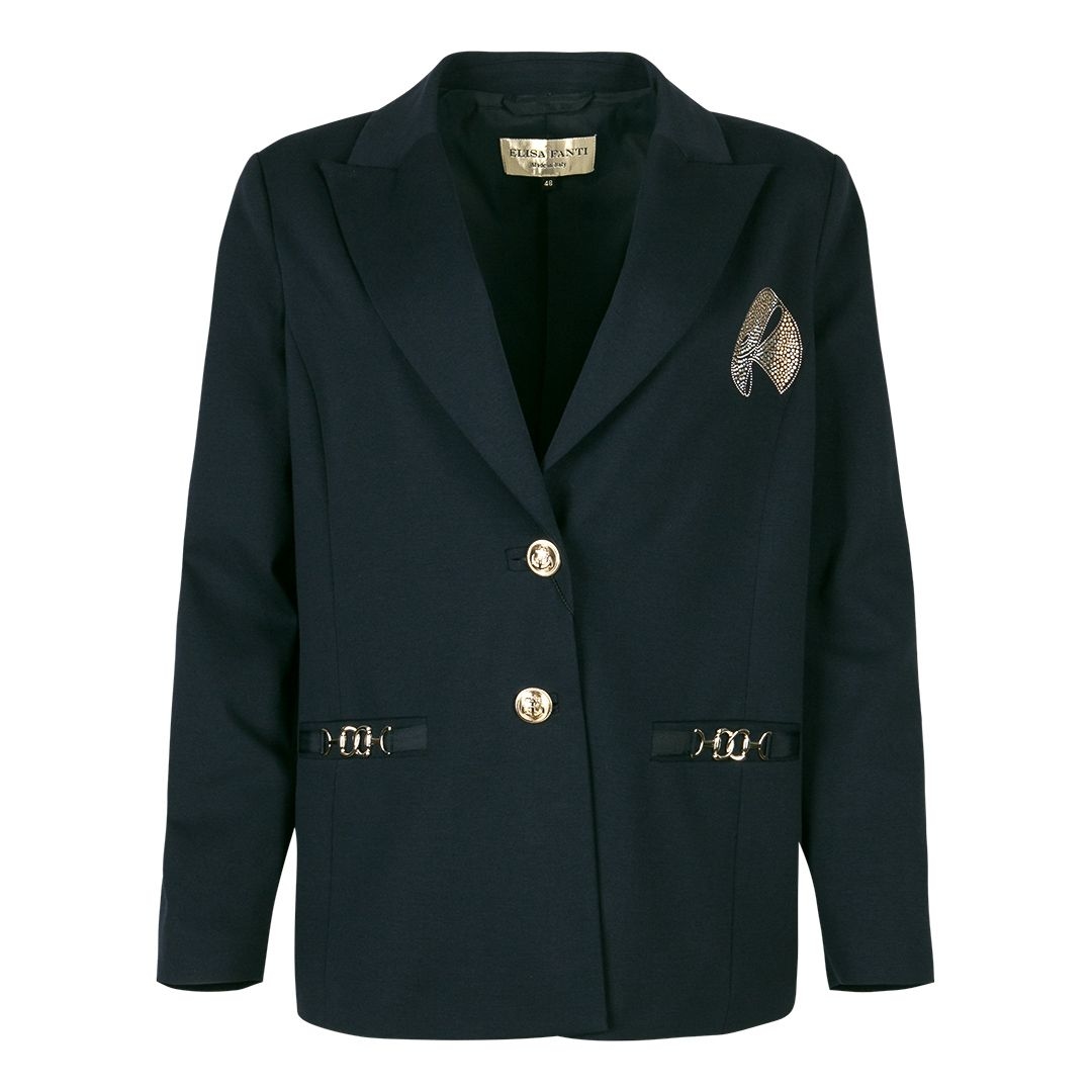 Женский пиджак из джерси Elisa Fanti | Фото 1