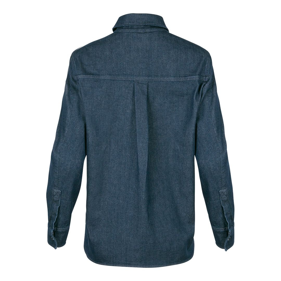 Женская джинсовая рубашка BOSS  | Фото 2