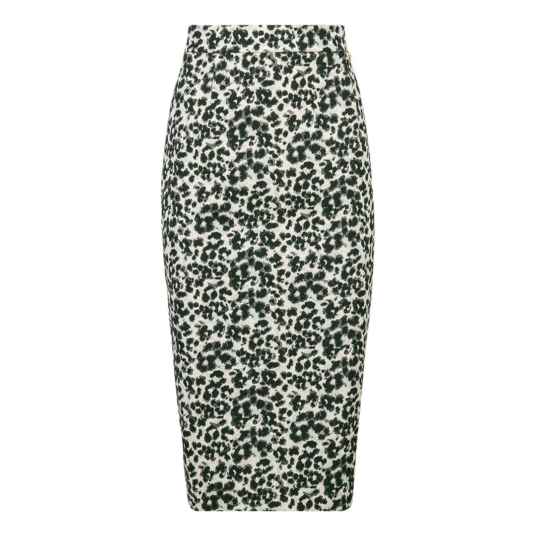 Юбка с анималистичным принтом Elisa Fanti | Фото 1