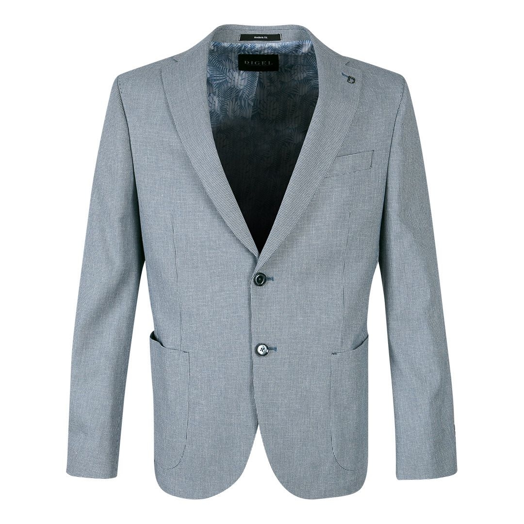 Мужской пиджак из хлопка и льна Digel | Фото 1