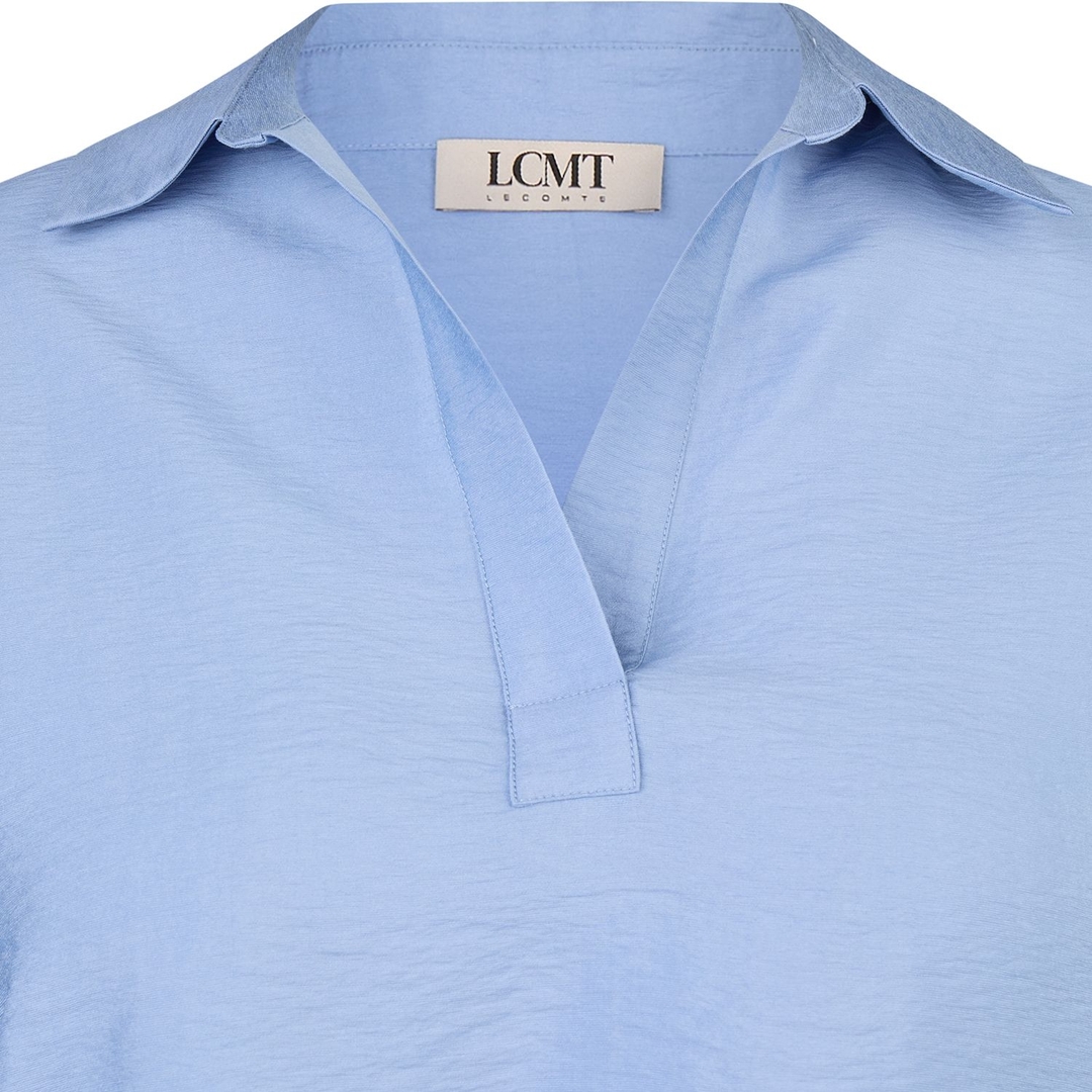 Женская блуза из жатой ткани LeComte | Фото 3