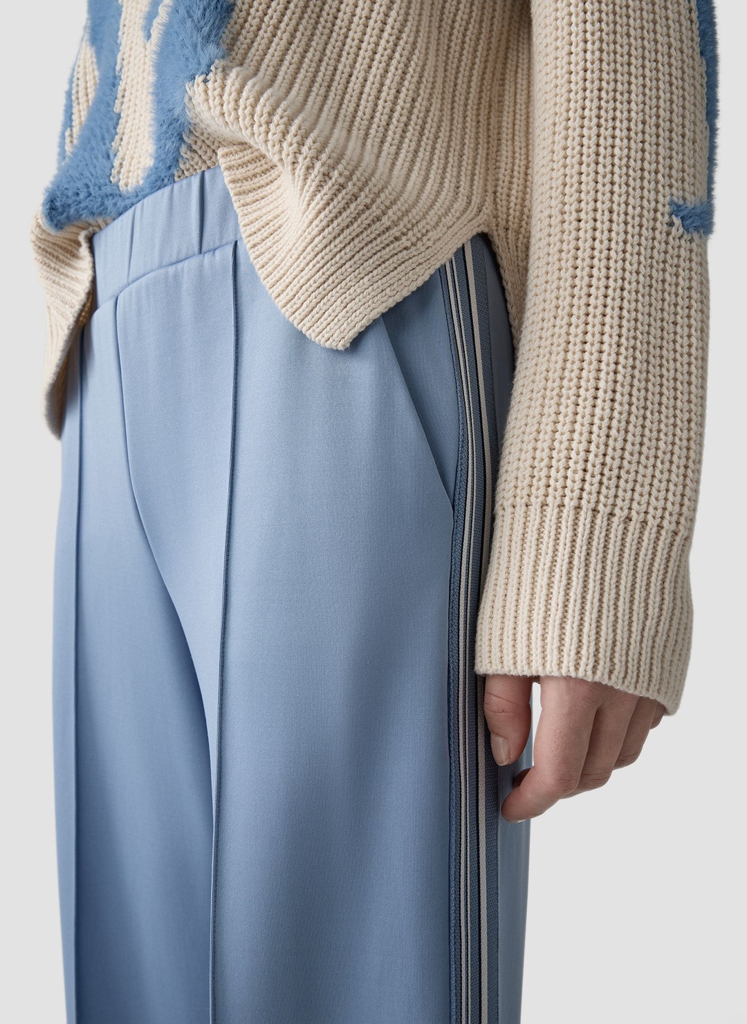 Женские брюки из трикотажа LeComte | Фото 6