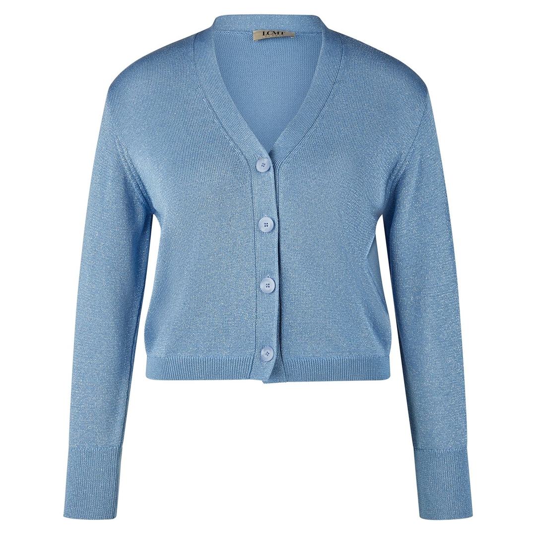 Женский кардиган с люрексом LeComte | Фото 1