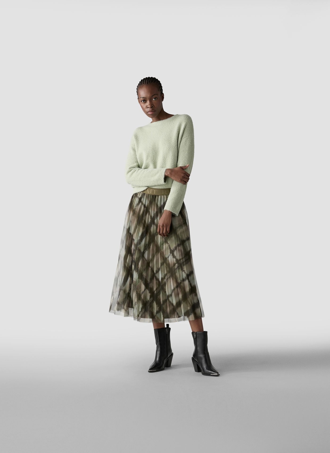 Юбка из сетки LeComte | Фото 5