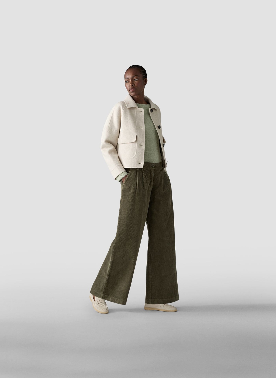 Женские вельветовые брюки LeComte | Фото 2