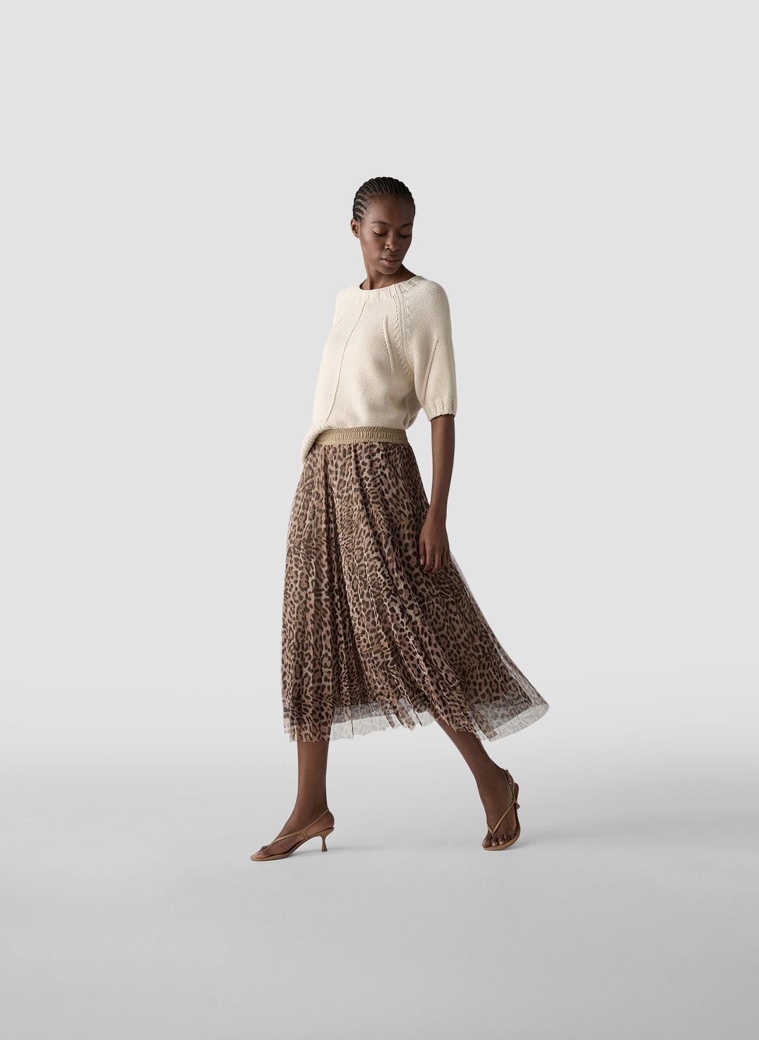 Плиссированная юбка LeComte | Фото 5