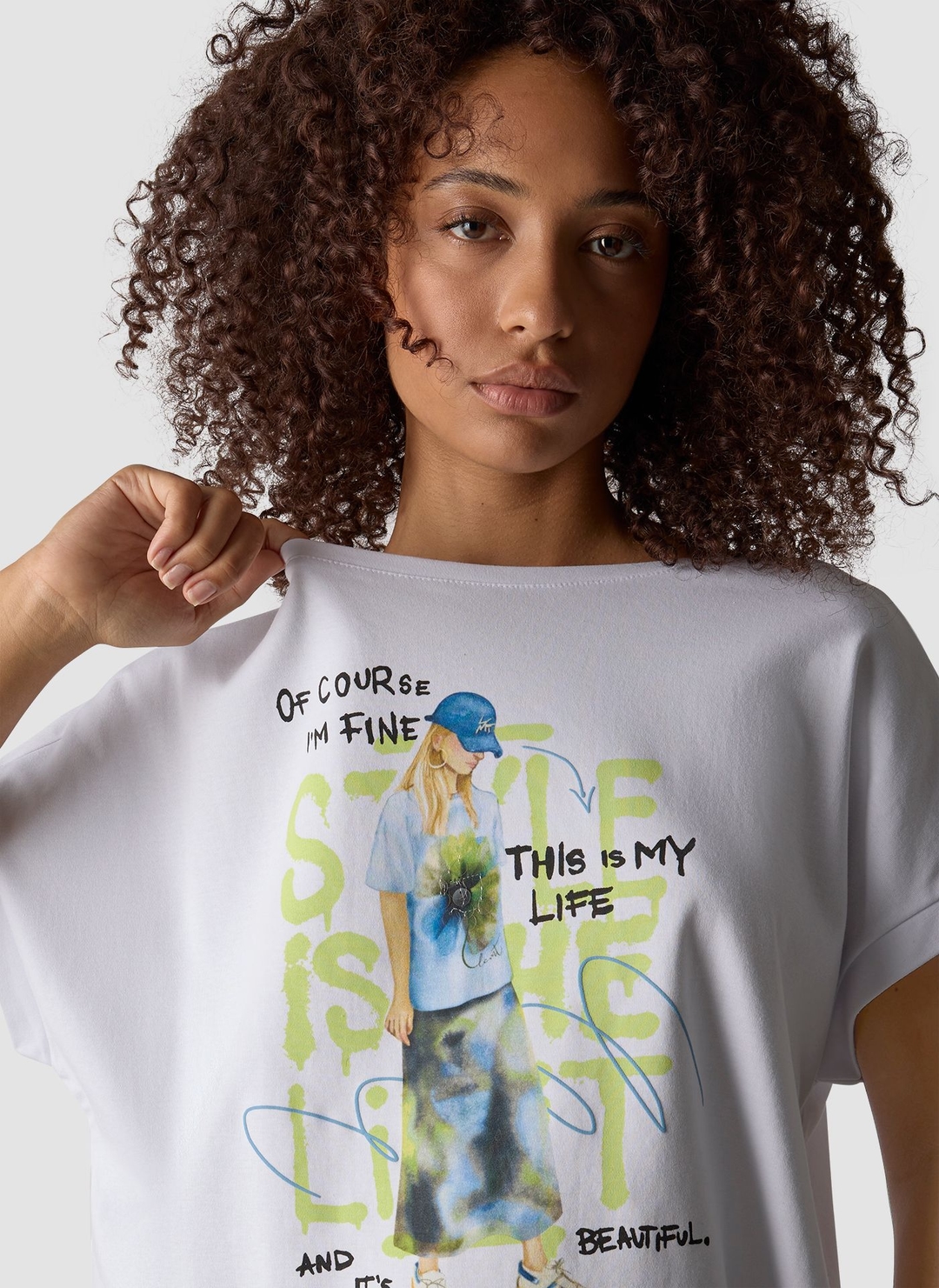 Женская футболка из хлопка LeComte | Фото 6