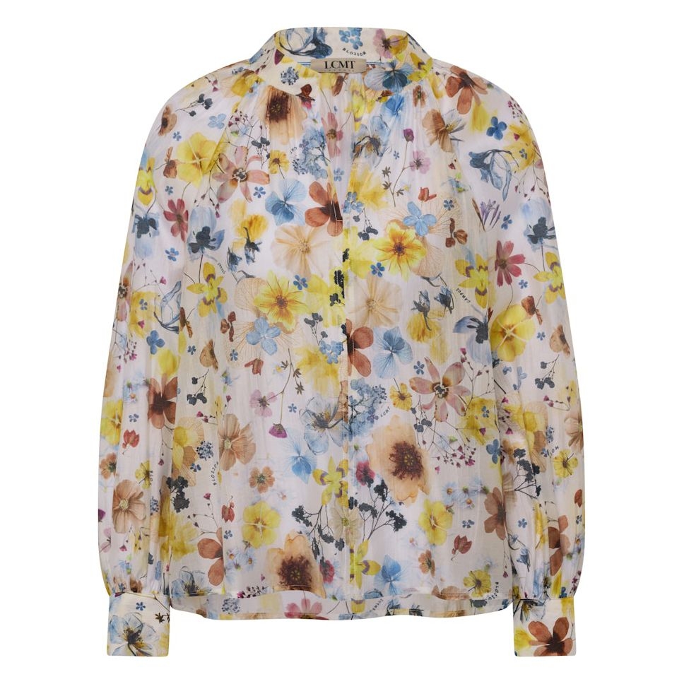 Женская блуза с цветочным принтом LeComte | Фото 1