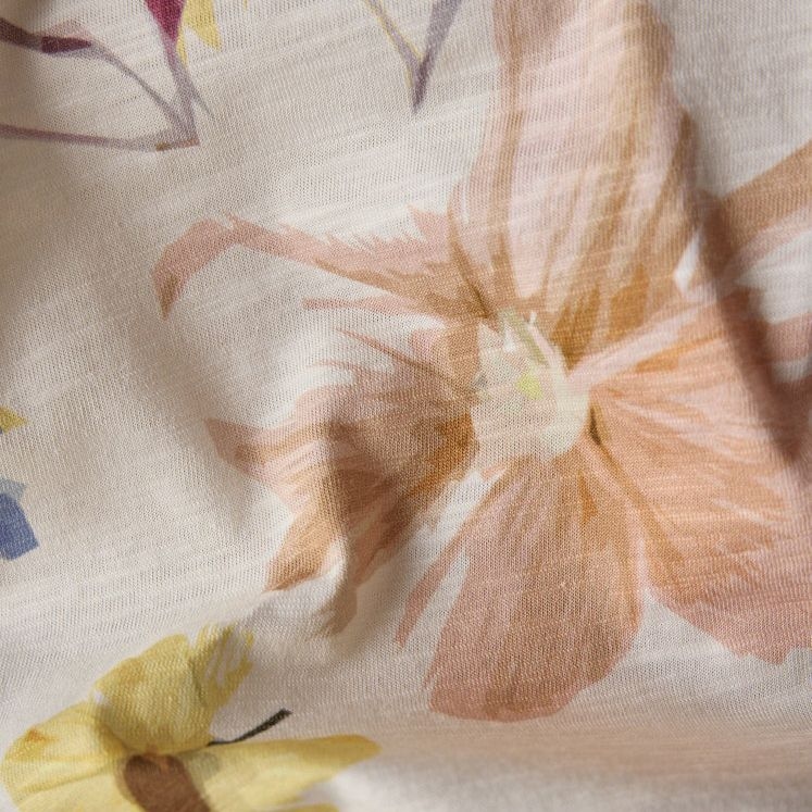 Женская футболка с цветочным принтом LeComte | Фото 7