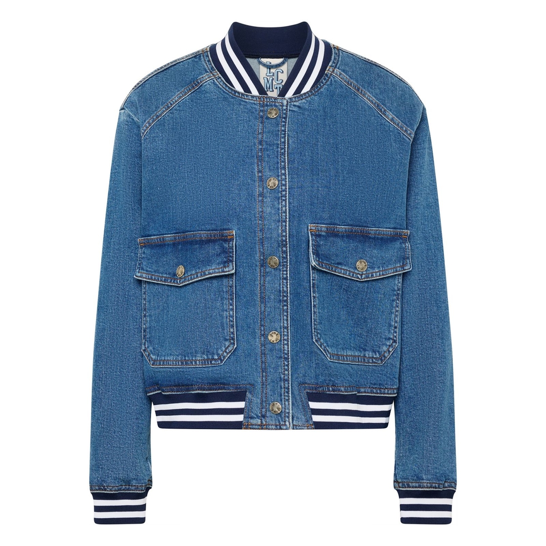 Женский джинсовый бомбер LeComte | Фото 1
