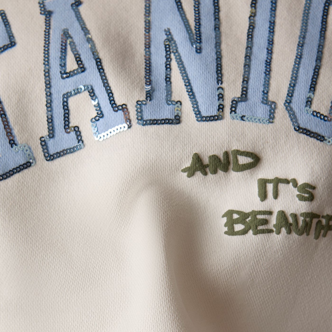 Женское худи с пайетками LeComte | Фото 7