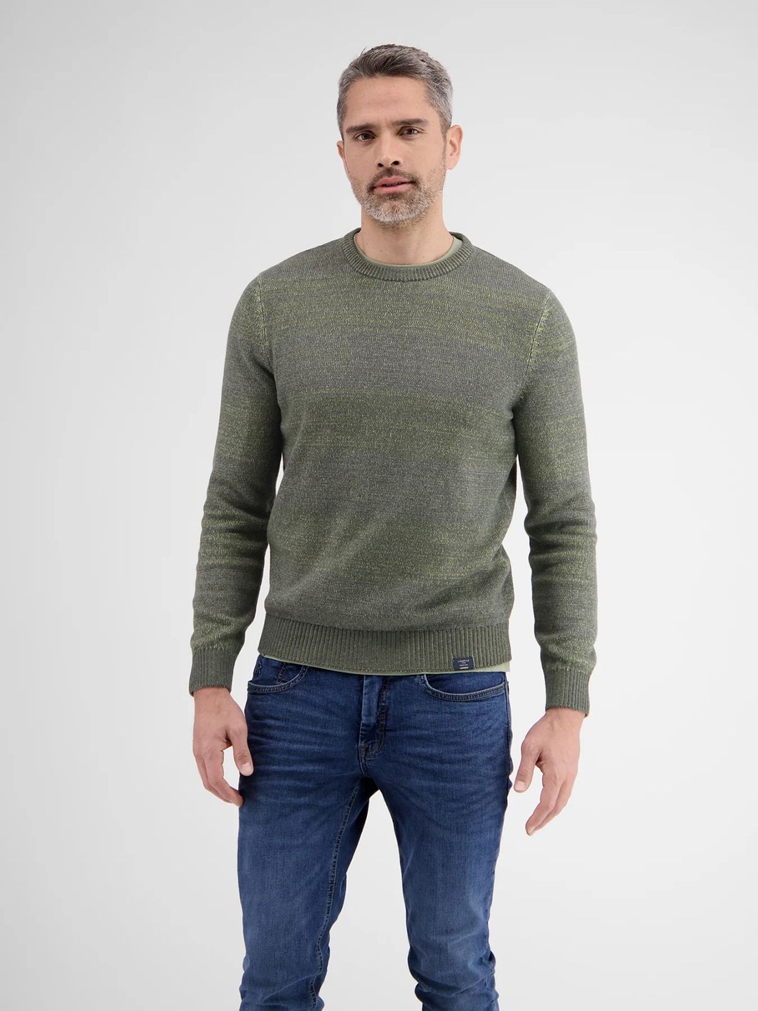 Мужской джемпер в полоску Lerros | Фото 3