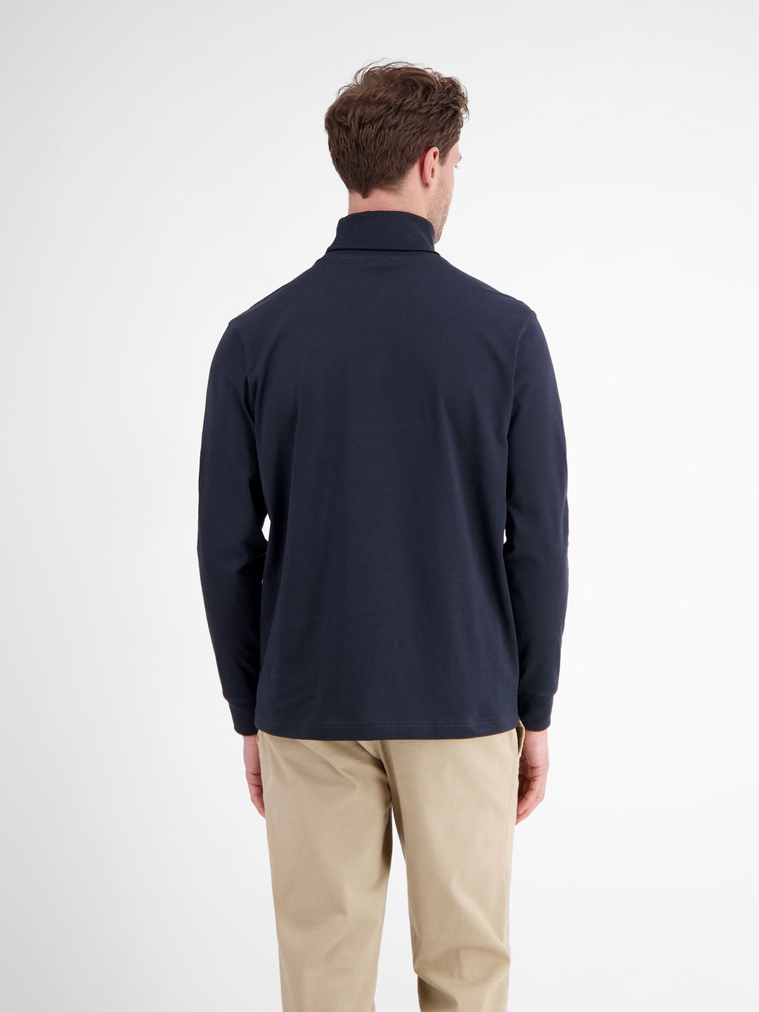 Мужская водолазка из тонкого хлопкового трикотажа Lerros | Фото 4