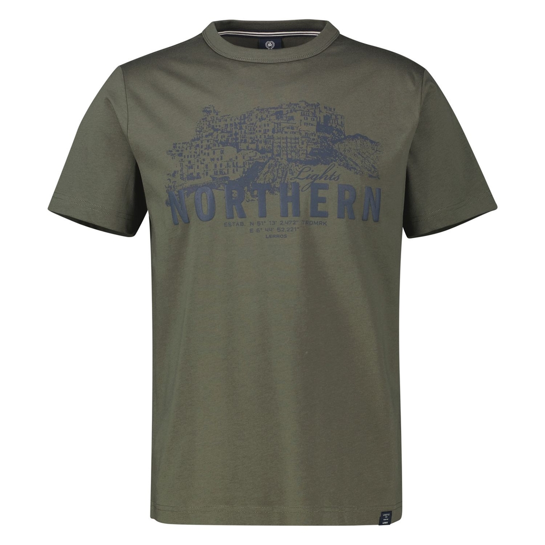 Мужская футболка с принтом Lerros | Фото 1