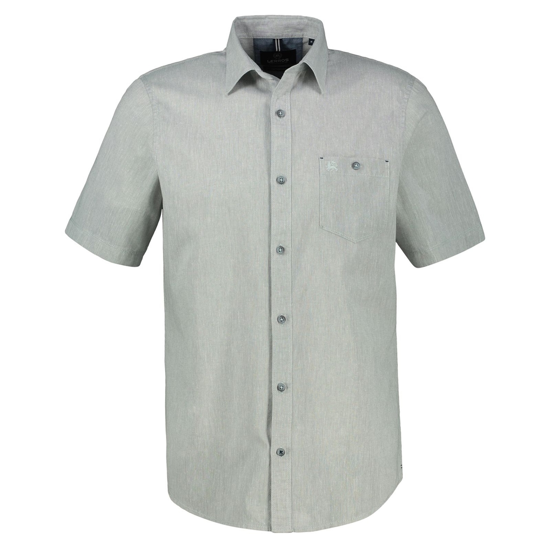 Мужская рубашка из хлопка с добавлением льна Lerros | Фото 1