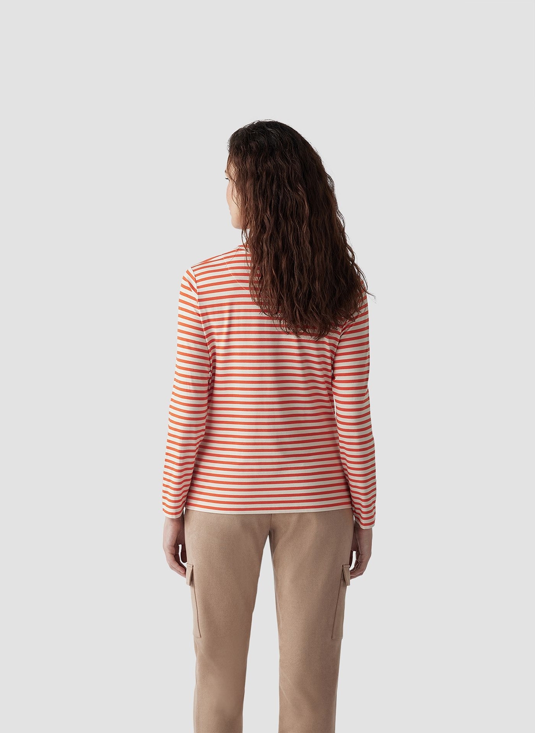 Женский лонгслив в полоску LeComte | Фото 3