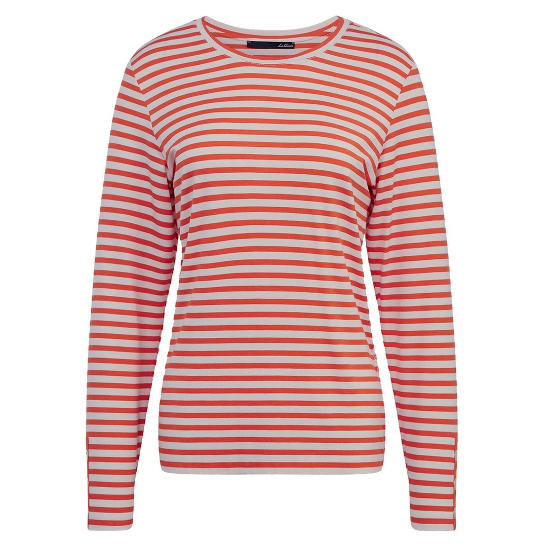 Женский лонгслив в полоску LeComte | Фото 1