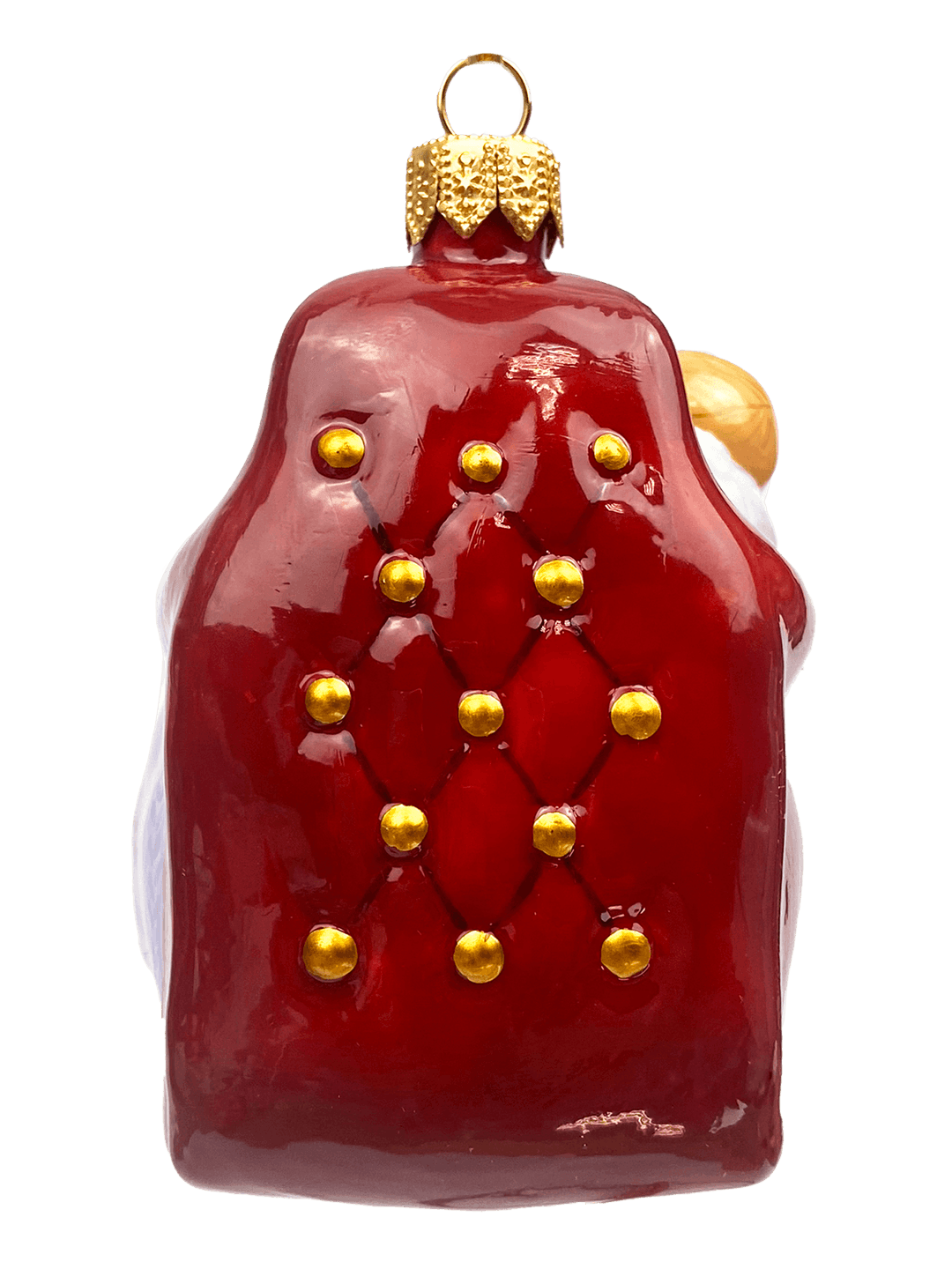 Ёлочная игрушка Девочка в кресле Ленигрушка | Фото 2