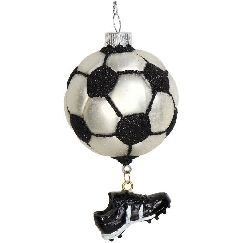 Ёлочная игрушка Мяч с бутсой Kersten | Фото 1