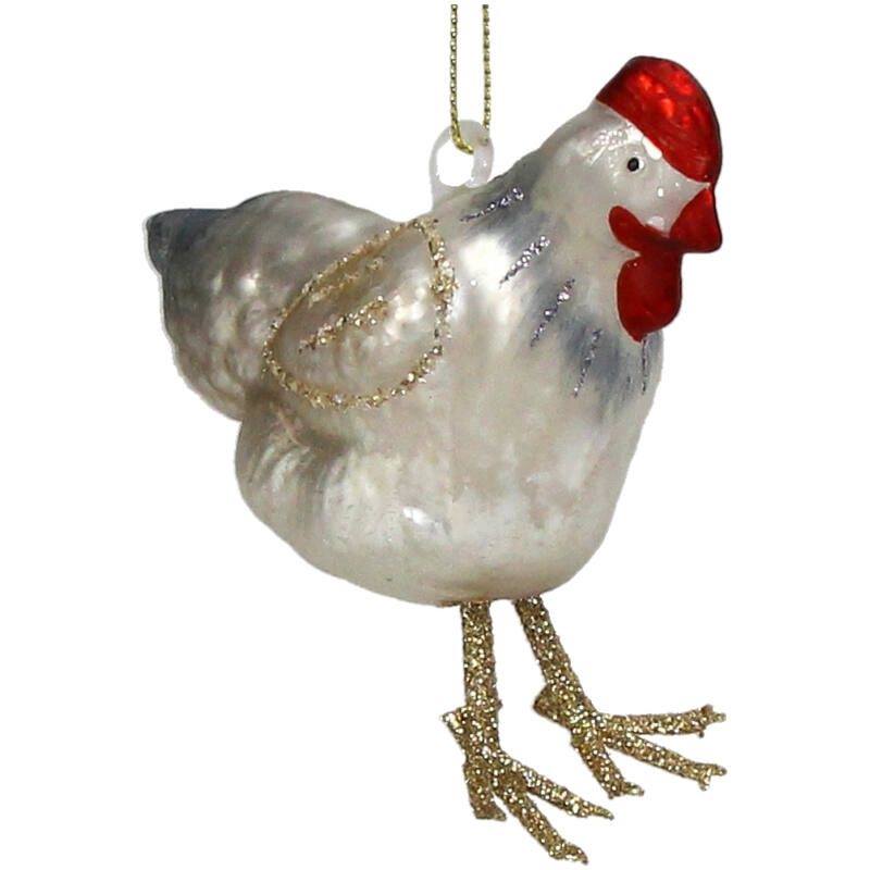 Ёлочная игрушка Курица Kersten | Фото 1
