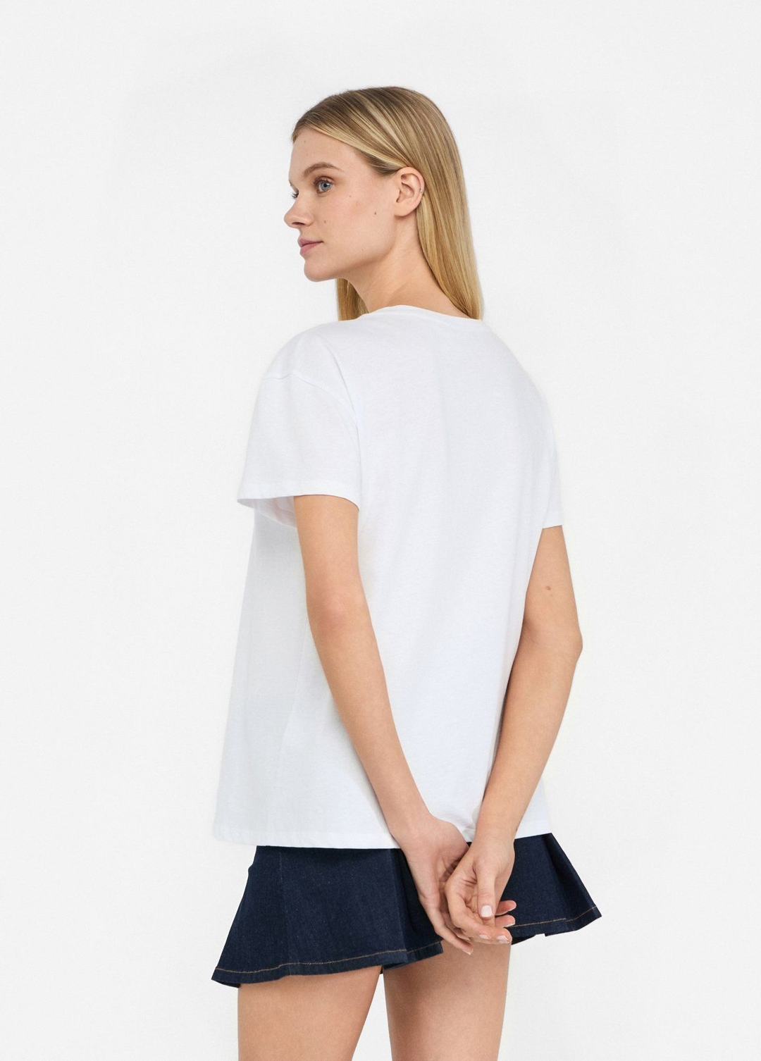 Женская футболка со стразами Liu Jo | Фото 3