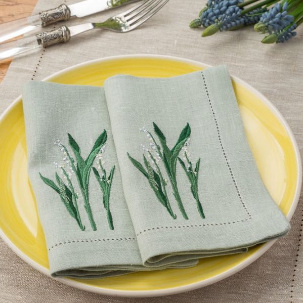 Набор салфеток Невская Вышивка, Ландыши | Фото 1