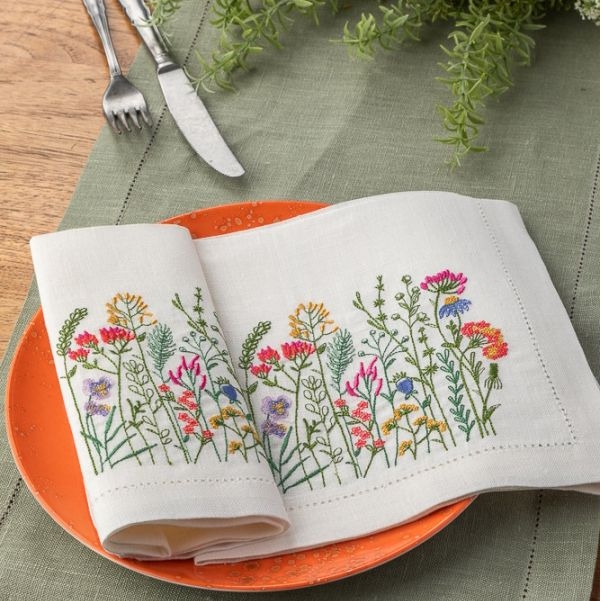 Набор салфеток Невская Вышивка, Полевые травы | Фото 1